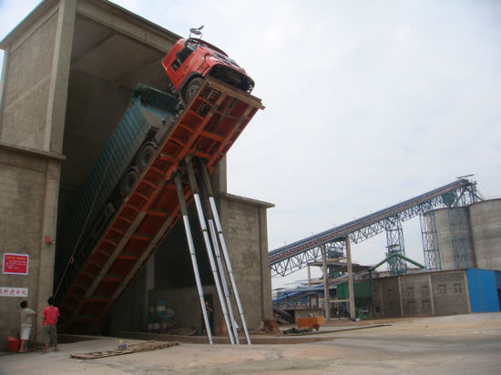液壓翻版式卸車機(jī)