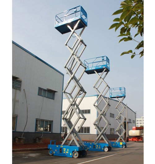 剪叉式高空作業(yè)車
